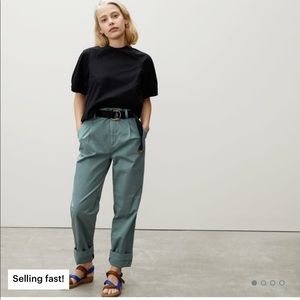 Everlane pleated chino